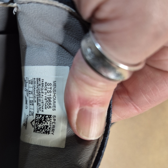 Sperry Sky Blue Suede Slip-Ons 2709/380 - Picture 4 of 13